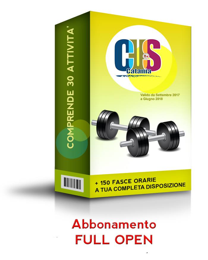 Tutto il fitness in un solo abbonamento