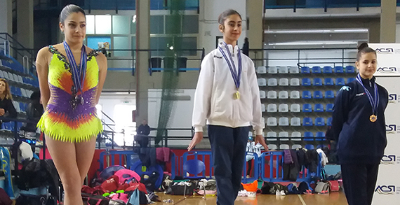 Ginnastica Ritmica: Andrea Roccazzella seconda nel Campionato Federale Individuale Silver LB