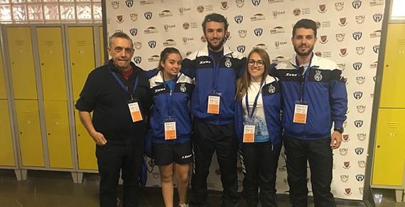 CNU 2018: exploit del tennis tavolo con 5 medaglie