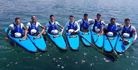 Canoa Polo Under 21: c’è anche il CUS Catania nell’argento dell’Italia in ECA Cup
