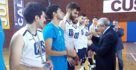 CNU 2018: argento del CUS Catania nel volley maschile