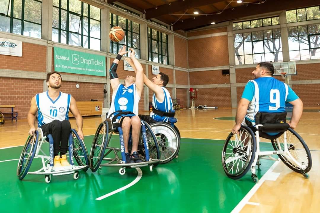 CUS CUS Catania basket in carrozzina, allenamenti col coach della nazionale
