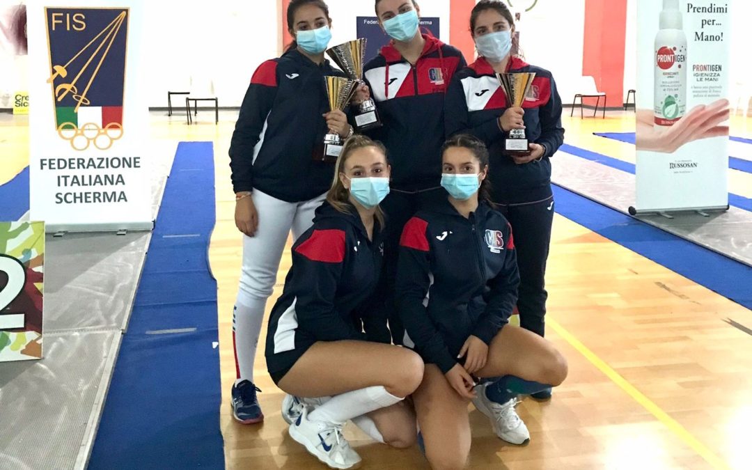 Scherma, 9 cusini qualificati al campionato zonale assoluti