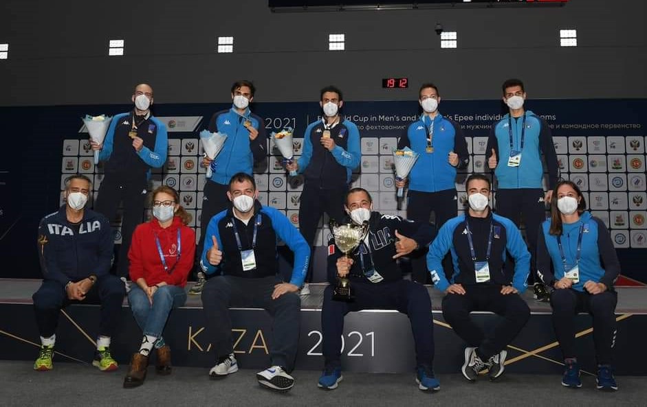 Italspada d’oro in Coppa del Mondo: il presidente Mazzone componente dello staff medico