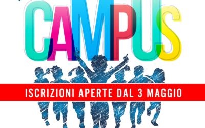 Campus sportivo estivo CUS CT 2021 – iscrizioni dal 3 maggio – info utili