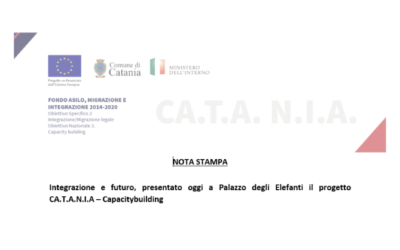 Integrazione e futuro, presentato oggi a Palazzo degli Elefanti il progetto CA.T.A.N.I.A – Capacitybuilding