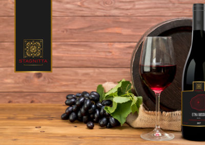Stagnitta - Etichetta vino Etna Rosso - LATO/ADV Agenzia Comunicazione Web Marketing Catania