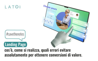 Landing Page: cos’è, come si realizza, quali errori evitare assolutamente per ottenere conversioni di valore.